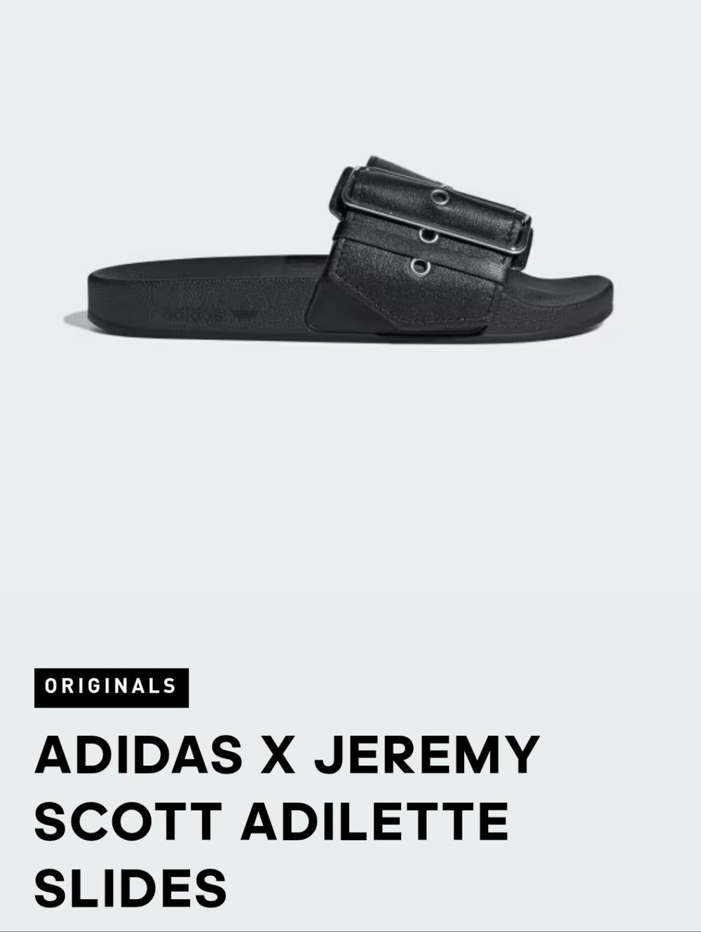 Nwt Adidas X Jeremy Scott Adilette Slides Size 7